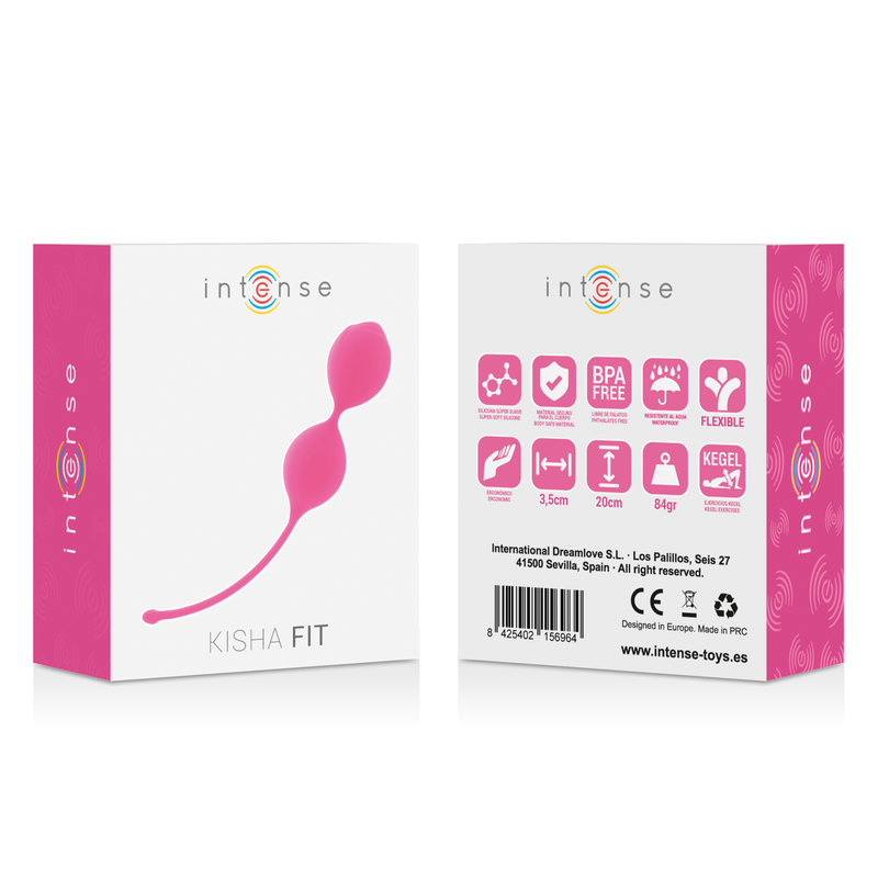 INTENSE - KISHA FIT SILICONE KEGEL FUCHSIA - Kink&Play