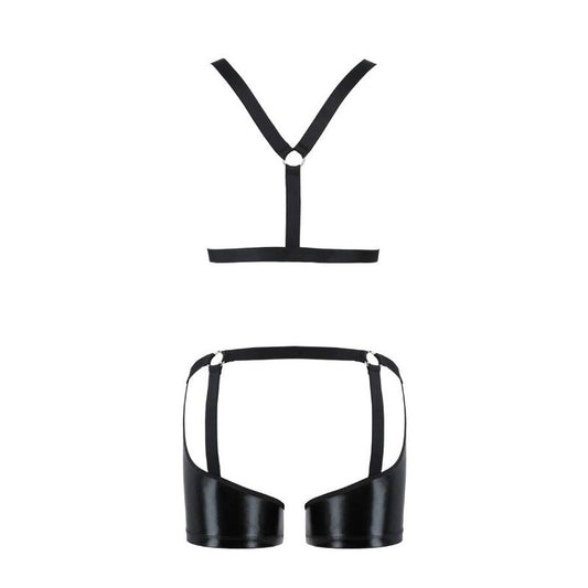 PASSION - 047 SET ARON SVART L/XL