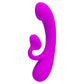 PRETTY LOVE - SINCERE VIBRATOR AND CLITORAL STIMULATING WAVES PURPLE SILICONE