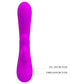 PRETTY LOVE - SINCERE VIBRATOR AND CLITORAL STIMULATING WAVES PURPLE SILICONE