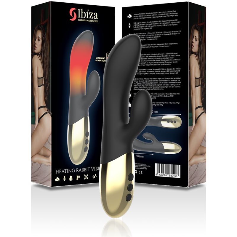 IBIZA – VÄRMANDE KANINVIBRATOR