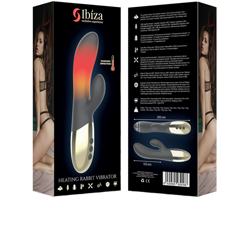 IBIZA – VÄRMANDE KANINVIBRATOR