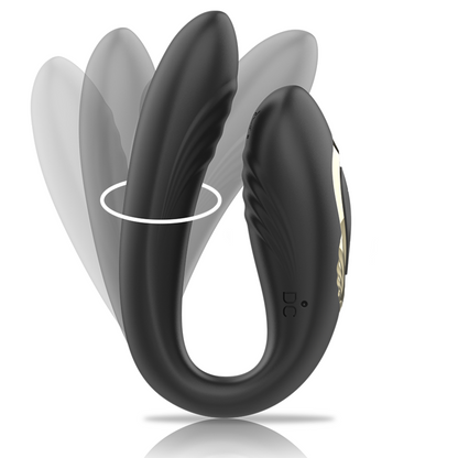 IBIZA - ROTATING DUAL VIBRATOR REMOTE CONTROL