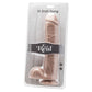 GET REAL - DILDO 28 CM MED PUNGAR I HUDEN