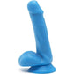 GET REAL - HAPPY DICKS DILDO 12 CM BOLLAR BLÅ