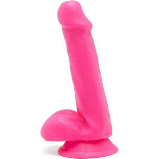 GET REAL - HAPPY DICKS DILDO 12 CM BOLLAR ROSA