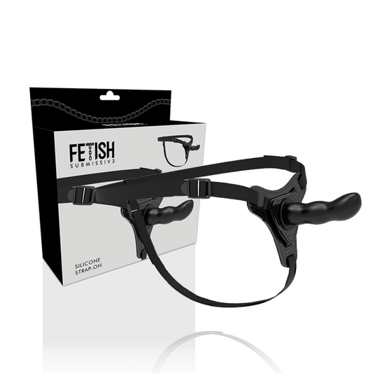 FETISCH UNDERSODIG SELE - SVART SILIKON G-SPOT 16 CM