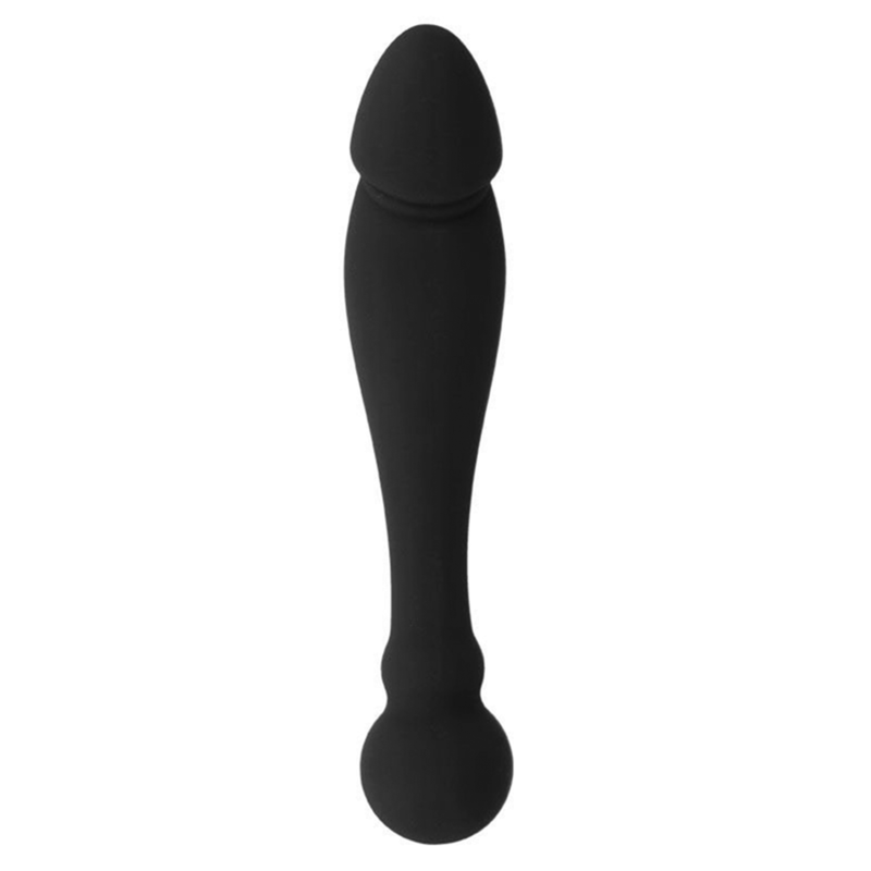 SVART & SILVER - KARL G-PUNKTSSTIMULERANDE DILDO 18 CM