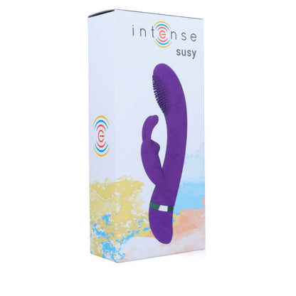 INTENSE - SUSY SILICONE RABBIT LILAC OSCILLATING VIBRATOR - Kink&Play