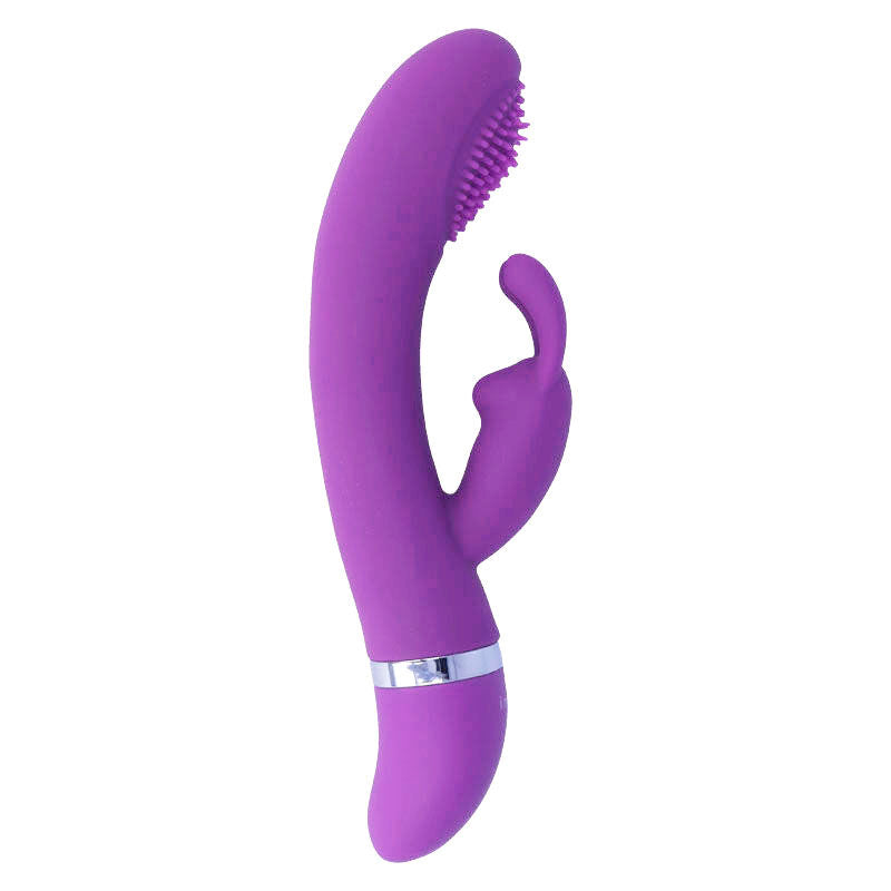 INTENSE - SUSY SILICONE RABBIT LILAC OSCILLATING VIBRATOR - Kink&Play