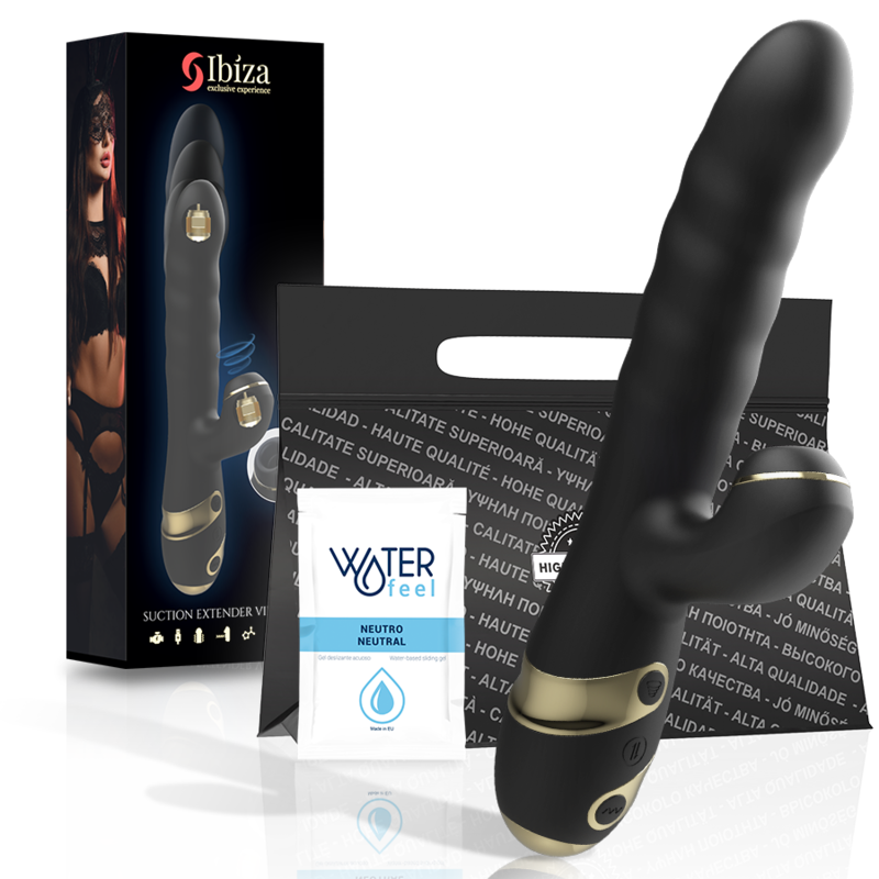 IBIZA - UPP & NER + VIBRATOR + KLITORISSUG
