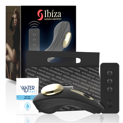 IBIZA - SILIKONTROSVIBRATOR MED FJÄRRKONTROLL