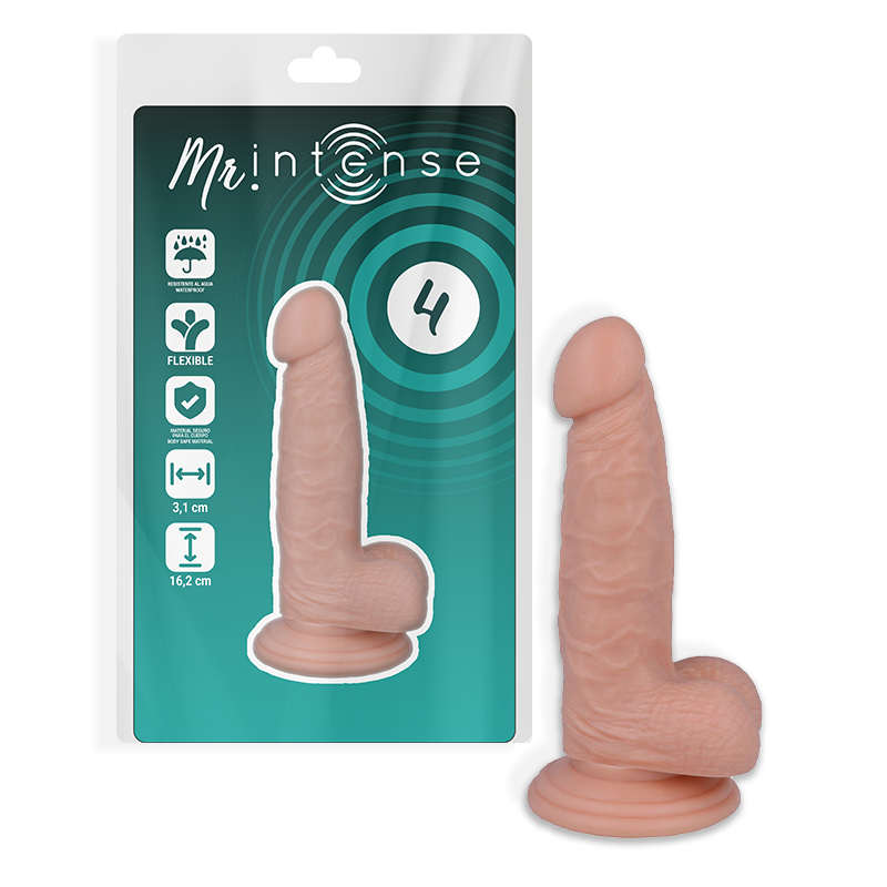 MR INTENSE - 4 REALISTIC COCK 16.2 CM -O- 3.1 CM - Kink&Play