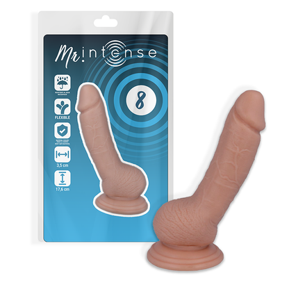MR INTENSE - 8 REALISTIC COCK 17.6 CM -O- 3.5 CM - Kink&Play