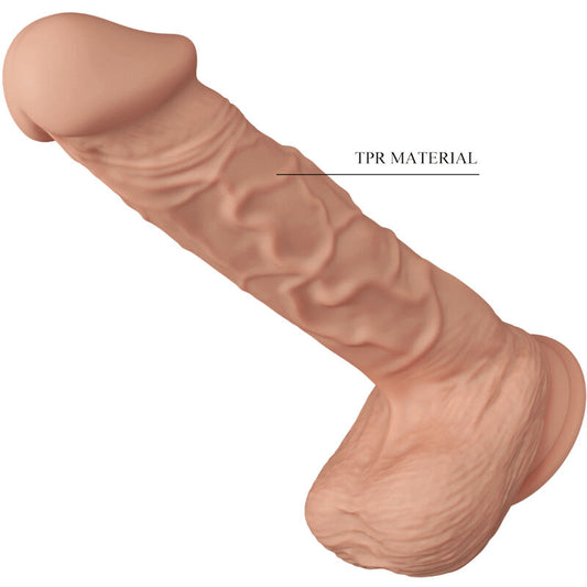 BAILE - BEAUTIFUL ENCOUNTER BERGRISI FLEXIBEL REALISTISK DILDO 26 CM NATURLIG