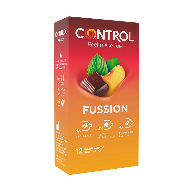 CONTROL - FUSSION KONDOMER 12 ENHETER