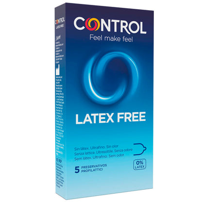 CONTROL - FREE SIN LATEX CONDOMS 5 UNITS - Kink&Play