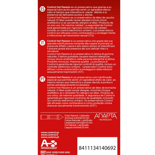 KONTROLL - VARM PASSIONSEFFEKT 10 ENHETER