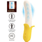 PRETTY LOVE - BANANA GEEK SUPER POWER 7 VIBRATIONER UPP&amp;NER SILIKON SVART