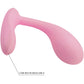PRETTY LOVE - BAIRD G-SPOT 12 VIBRATIONER UPPLADDNINGSBAR ROSA APP