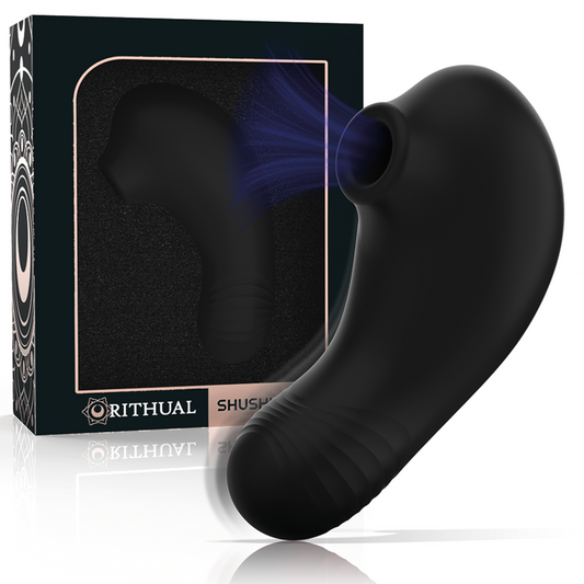 RITHUAL - SHUSHU PRO KLITORISSTIMULATOR FÖR FICKAN 2 KRAFTFULLA JETMOTORER