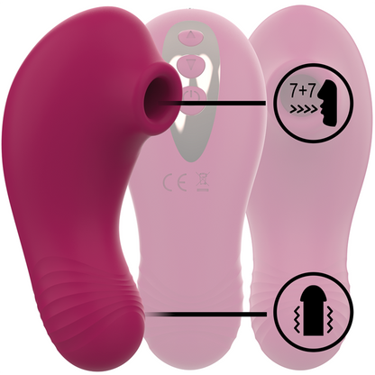 RITHUAL - SHUSHU PRO KLITORISSTIMULATOR FÖR FICKAN MED 2 KRAFTFULLA ORKIDÉMOTORER