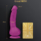 G-VIBE - GREAL MINI FUCHSIA SILIKONVIBRATOR DILDO
