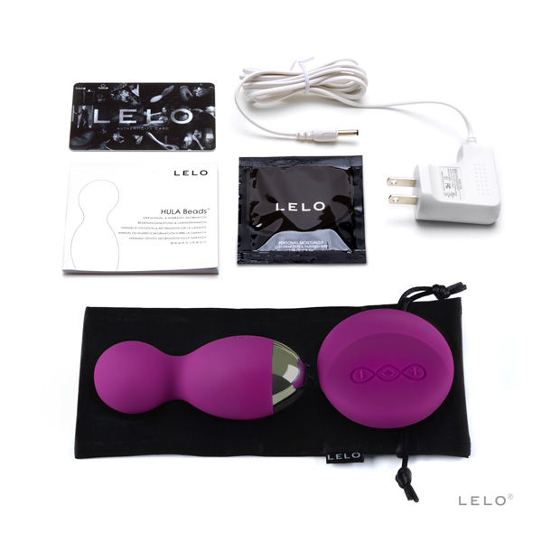 LELO - BADGE HULA BALLS PURPLE - Kink&Play