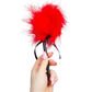 SECRETPLAY - RÖD MARABOU DUSTER