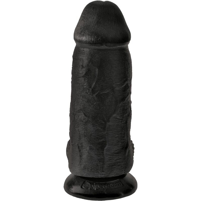 KING COCK - CHUBBY REALISTIC PENIS 23 CM SVART