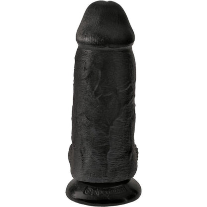 KING COCK - CHUBBY REALISTIC PENIS 23 CM SVART