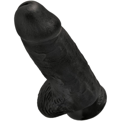 KING COCK - CHUBBY REALISTIC PENIS 23 CM SVART