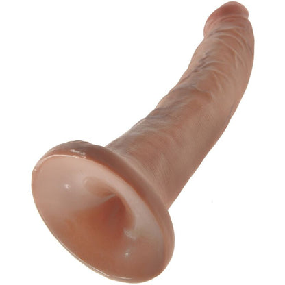 KING COCK - REALISTISK PENIS 17,5 CM KARAMELL