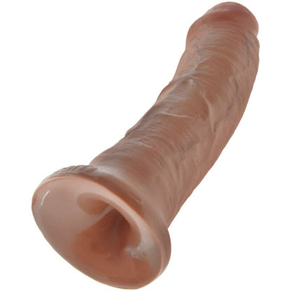 KING COCK - REALISTISK PENIS 19,5 CM KARAMELL
