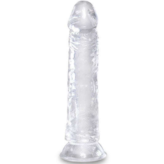 KUNGSKUPP - KLAR REALISTISK PENIS 19,7 CM TRANSPARENT