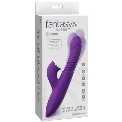 FANTASY FOR HER - KLITORISSTIMULATOR MED VÄRMEOSCILLATION OCH VIBRATIONSFUNKTION VIOLETT