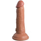 KING COCK - ELITE REALISTISK SILIKONDILDO 15,2 CM CARAMEL