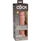 KING COCK - ELITE REALISTISK DILDO VIBRERANDE &amp; SILIKON 20,3 CM