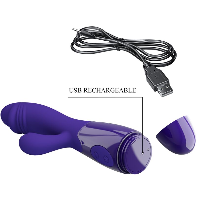 PRETTY LOVE - SNAPPY UNGDOMSVIBRATOR OCH G-PUNKTSSTIMULATOR LILA