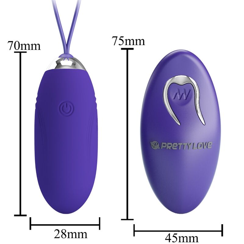 PRETTY LOVE – JENNY YOUTH VIOLATING EGG REMOTE CONTROL VIOLET