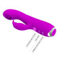 PRETTY LOVE - RACHEL RECHARGEABLE VIBRATOR WITH STIMULATING WAVES PURPLE