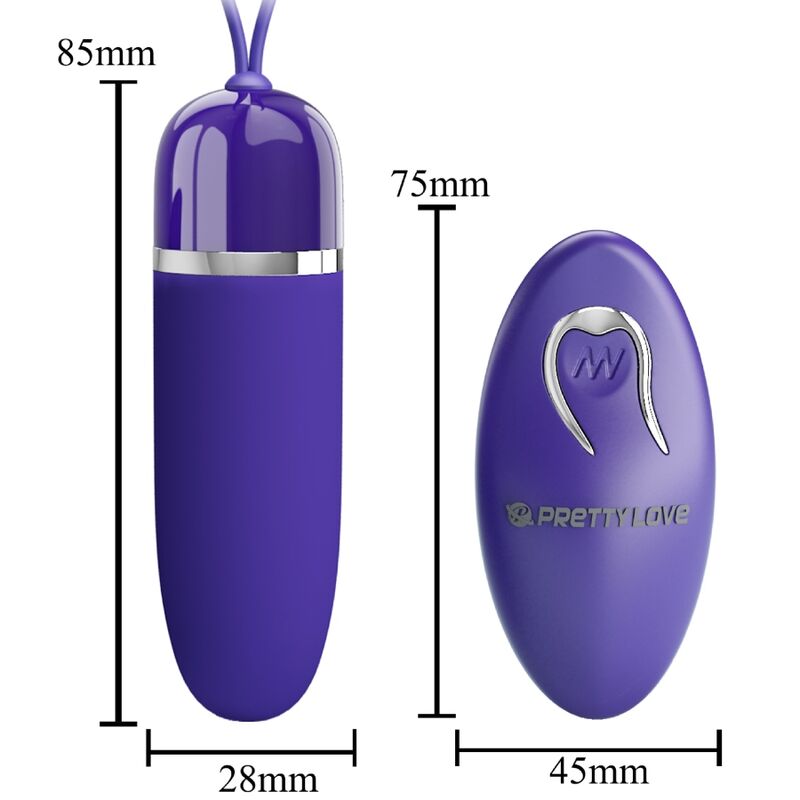 PRETTY LOVE – DARLENE YOUTH VIOLET MINI VIBRERANDE KULA