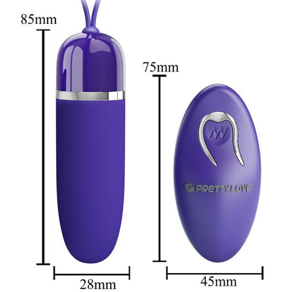 PRETTY LOVE – DARLENE YOUTH VIOLET MINI VIBRERANDE KULA