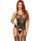 LEG AVENUE - BODYSTOCKING SPETS