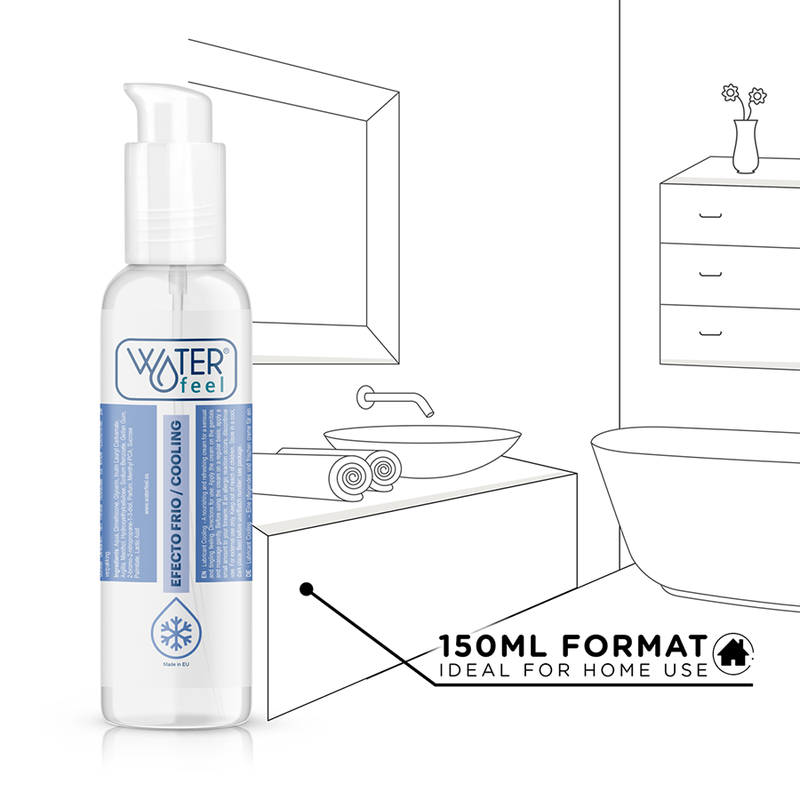 WATERFEEL - COLD EFFECT LUBRICANT 150 ML - Kink&Play