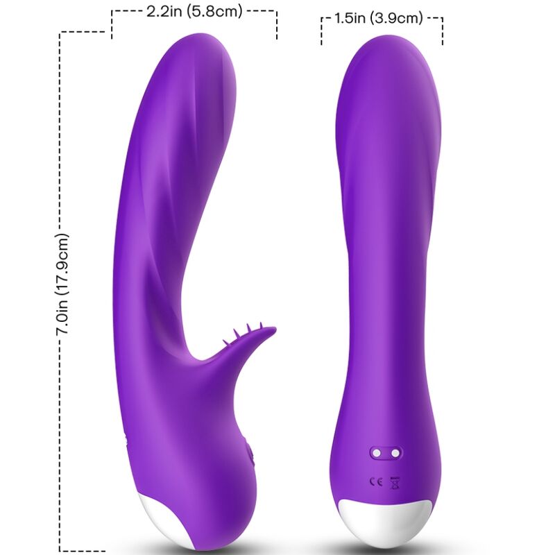 ARMONY - ROMANCE VIBRATOR MED STIMULATOR LILA