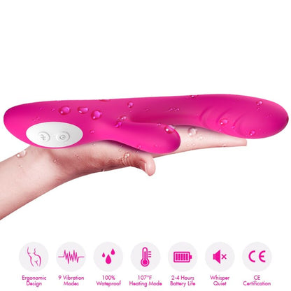 ARMONY - SPARK VIBRATOR MED TERMISK EFFEKT FUCHSIA