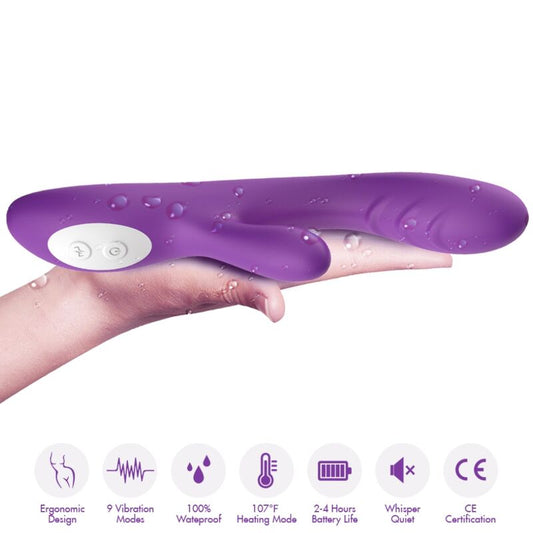 ARMONY - SPARK VIBRATOR MED VÄRMEEFFEKT LILA