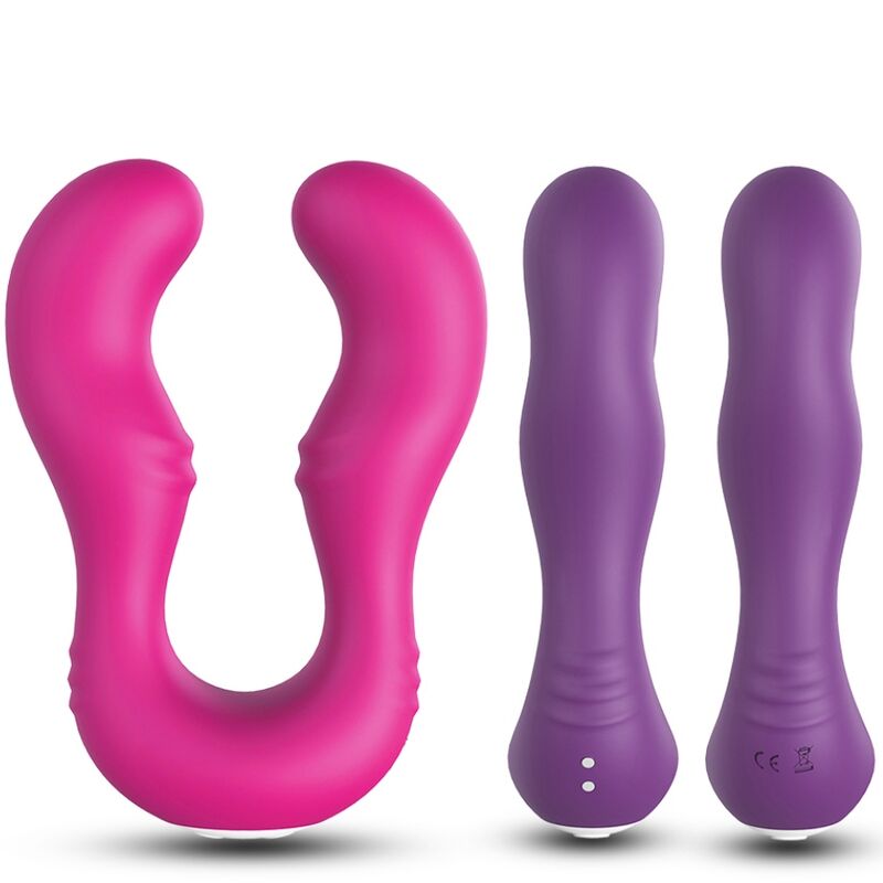 ARMONY - SERAPH VIBRATOR DUBBEL FJÄRRKONTROLL LILA