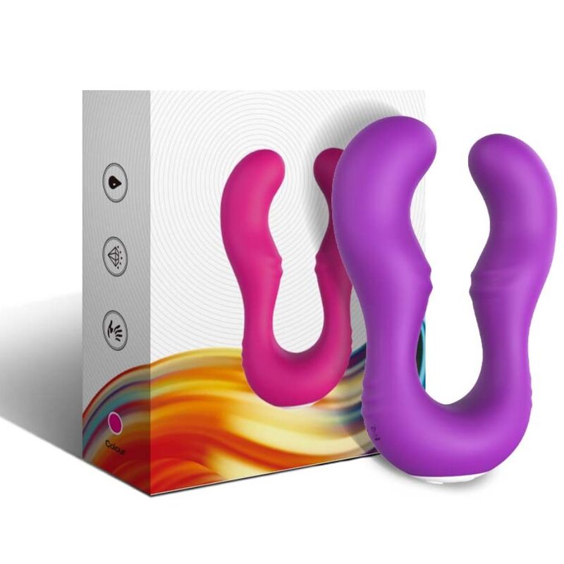 ARMONY - SERAPH VIBRATOR DUBBEL FJÄRRKONTROLL LILA